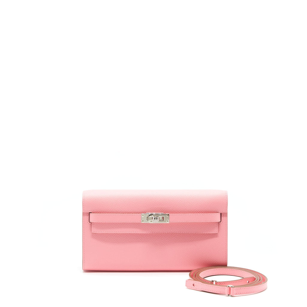 HERMES KELLY TO GO EPSOM 1Q ROSE CONFETTI SHW