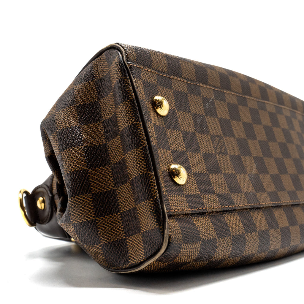 LOUIS VUITTON TREVI PM DAMIER EBENE CANVAS GHW