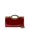 LOUIS VUITTON ROXBURY DRIVE MONOGRAM VERNIS RED GHW