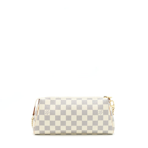 LOUIS VUITTON EVA CROSSBODY BAG DAMIER AZUR GHW