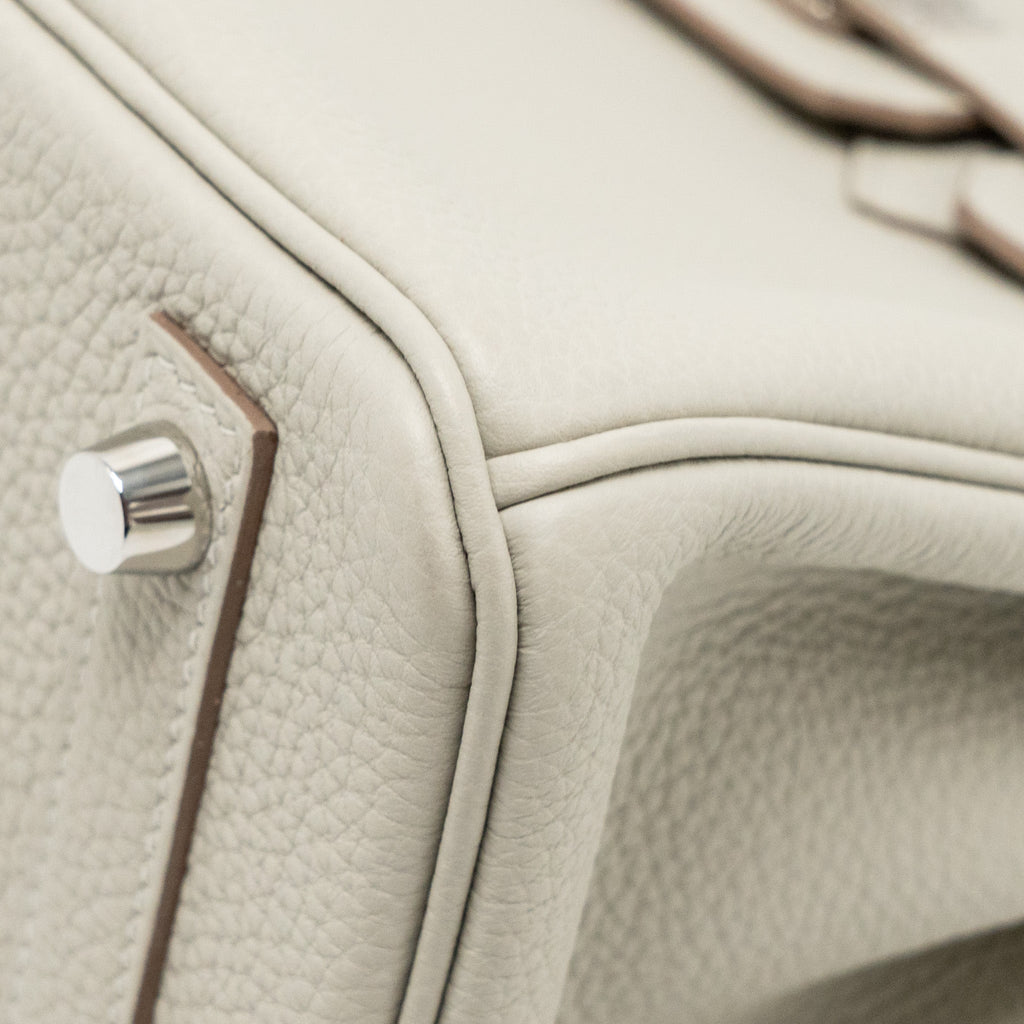 HERMES BIRKIN 25 TOGO GRIS PERLE SHW