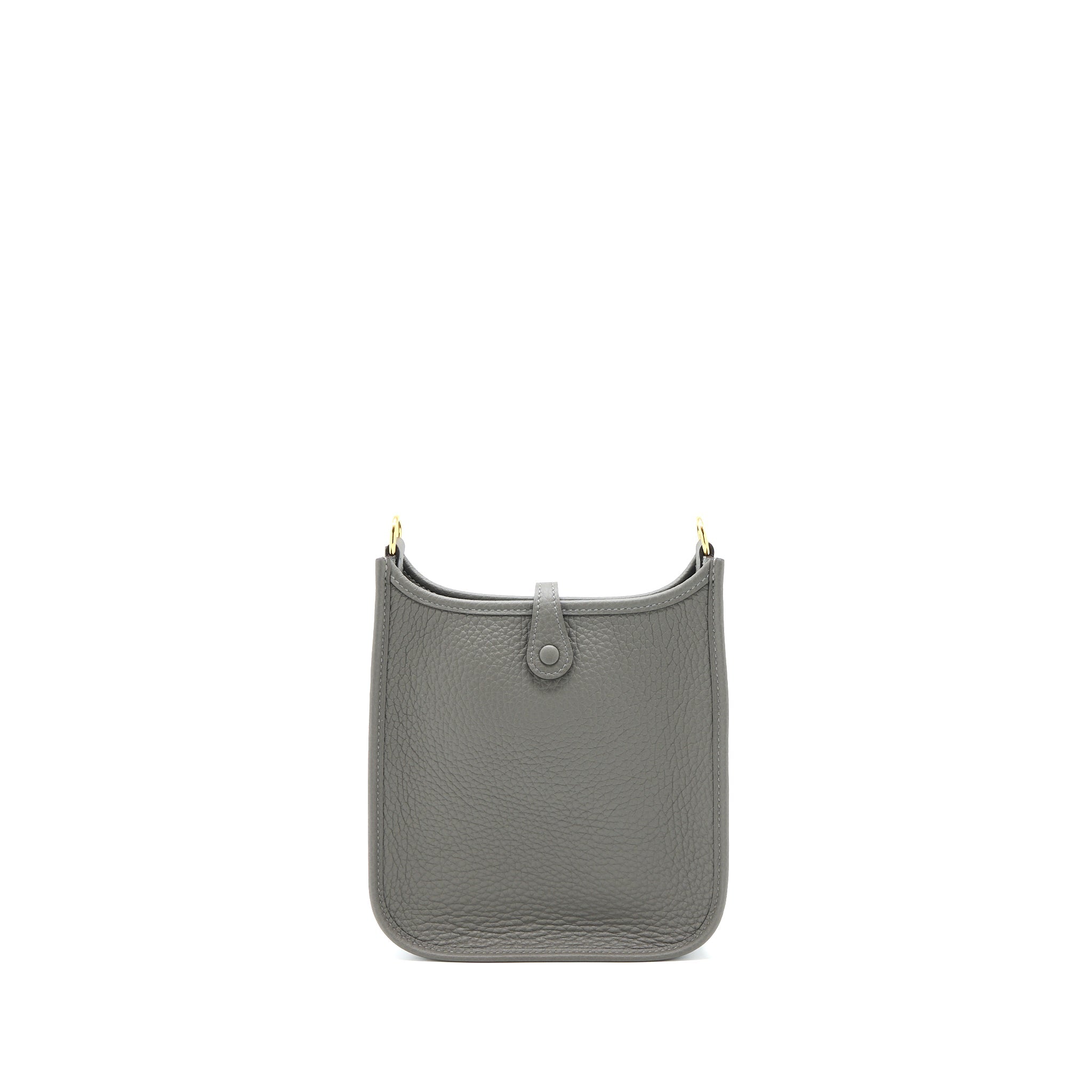 HERMES MINI EVELYN CLEMENCE GRIS MEYER GHW