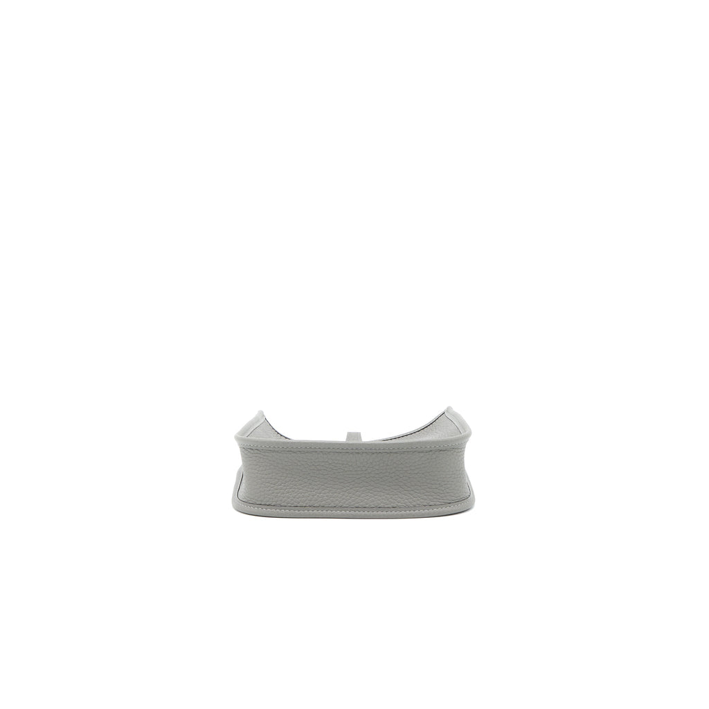 HERMES MINI EVELYN CLEMENCE GRIS MEYER GHW