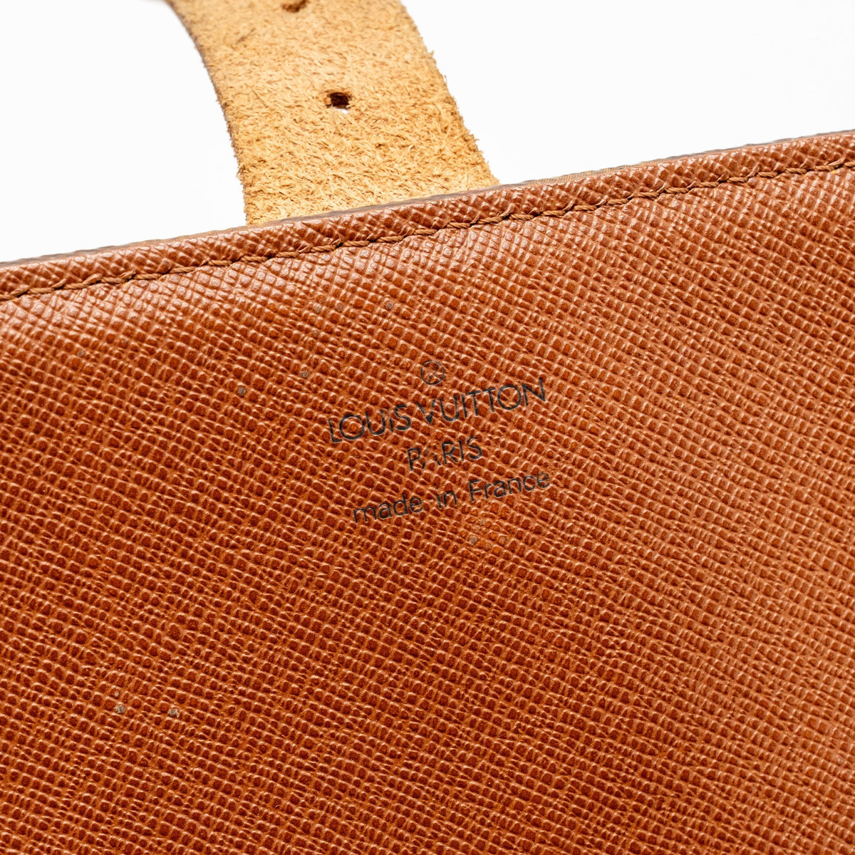LOUIS VUITTON VINTAGE MESSENGER CROSSBODY BAG MONOGRAM CANVAS GHW