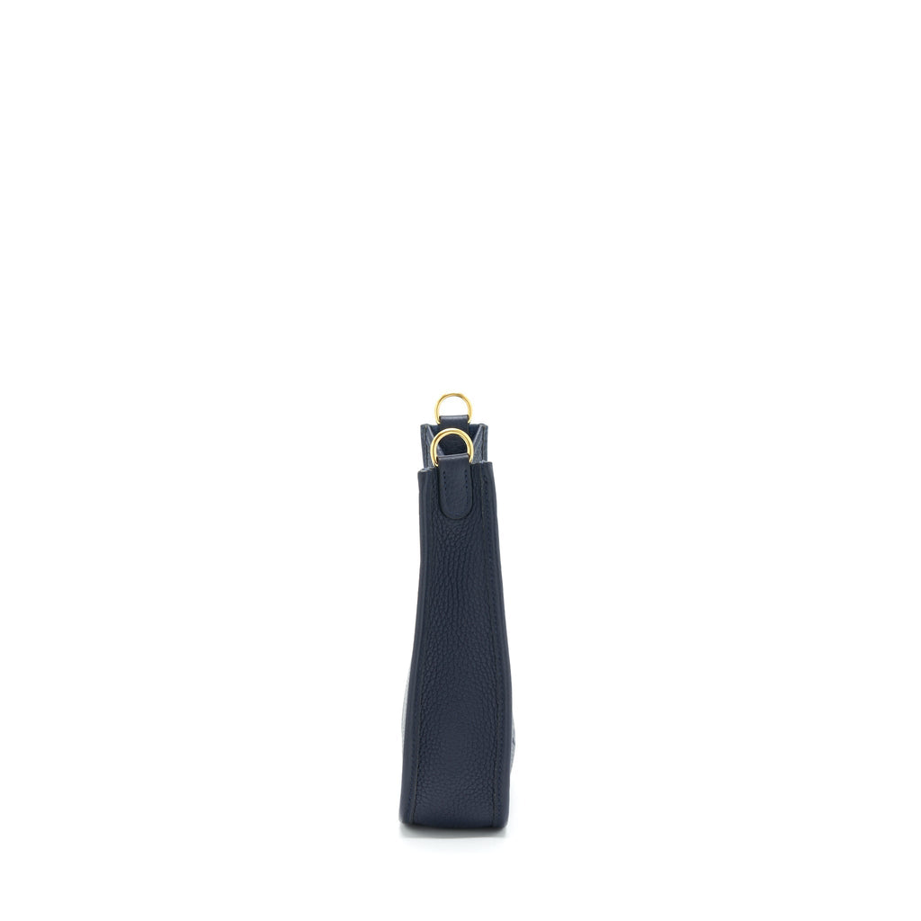 HERMES MINI EVELYNE CLEMENCE BLUE NUIT/BLUE INDIGO GHW YEAR 2020