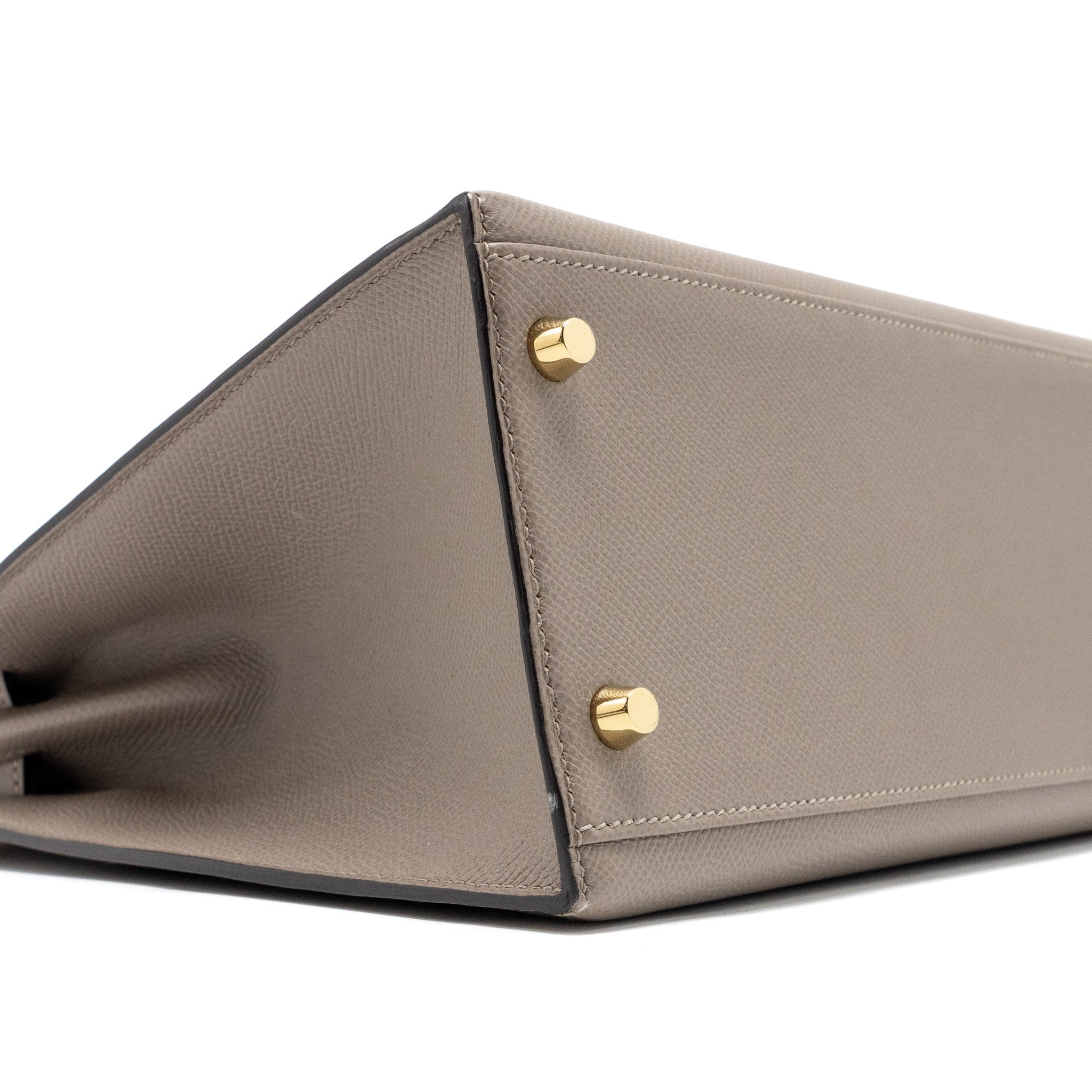 HERMES KELLY 32 EPSOM M8 GRIS ASPHALTE GHW