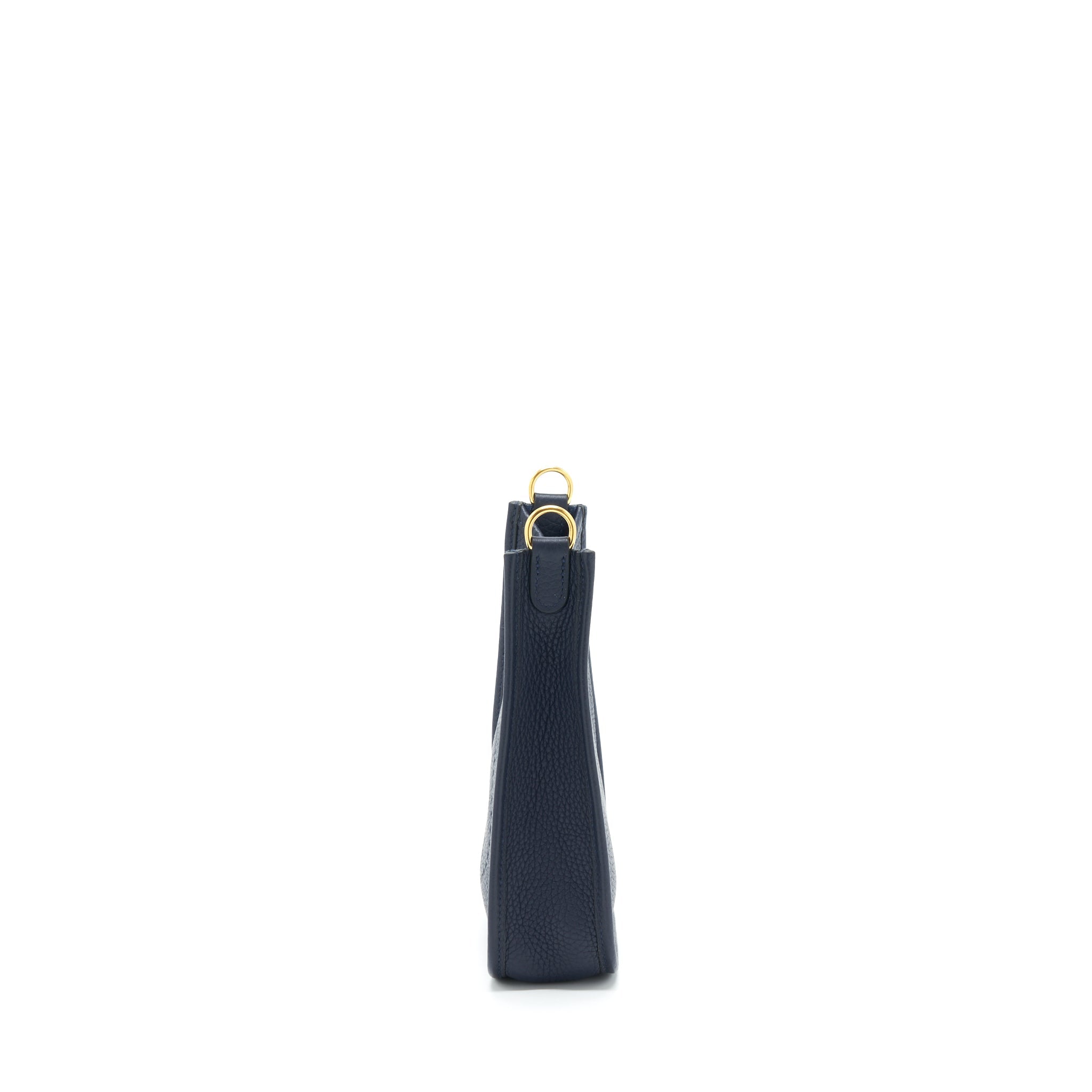 HERMES MINI EVELYNE CLEMENCE BLUE NUIT/BLUE INDIGO GHW YEAR 2020
