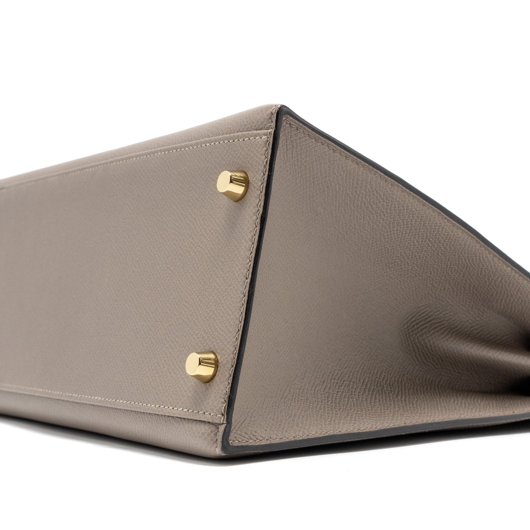 HERMES KELLY 32 EPSOM M8 GRIS ASPHALTE GHW