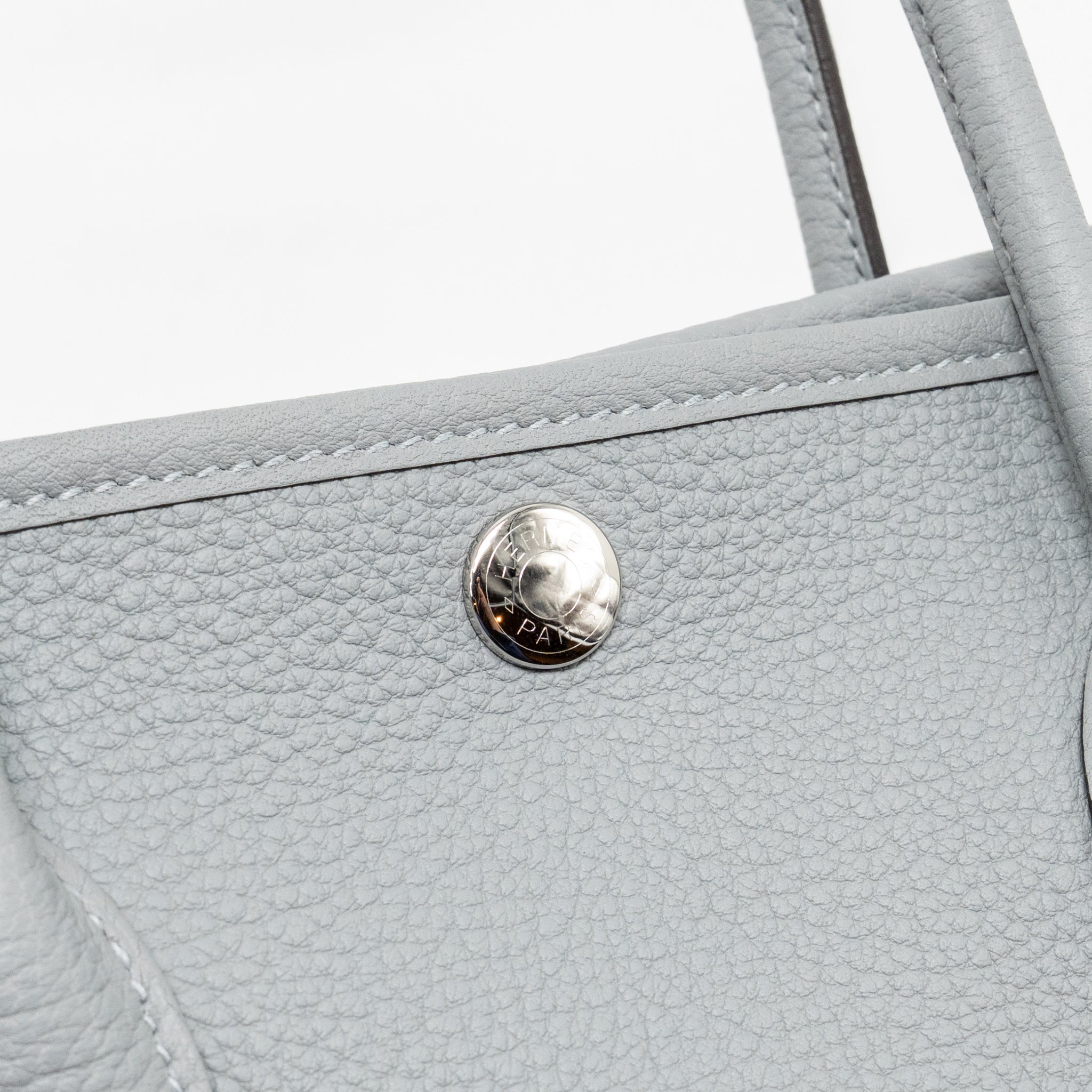 HERMES GARDEN PARTY 30 NEGONDA GRIS PANTIN SHW