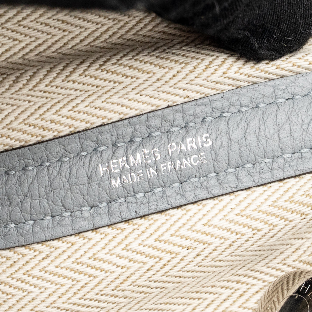 HERMES GARDEN PARTY 30 NEGONDA GRIS PANTIN SHW