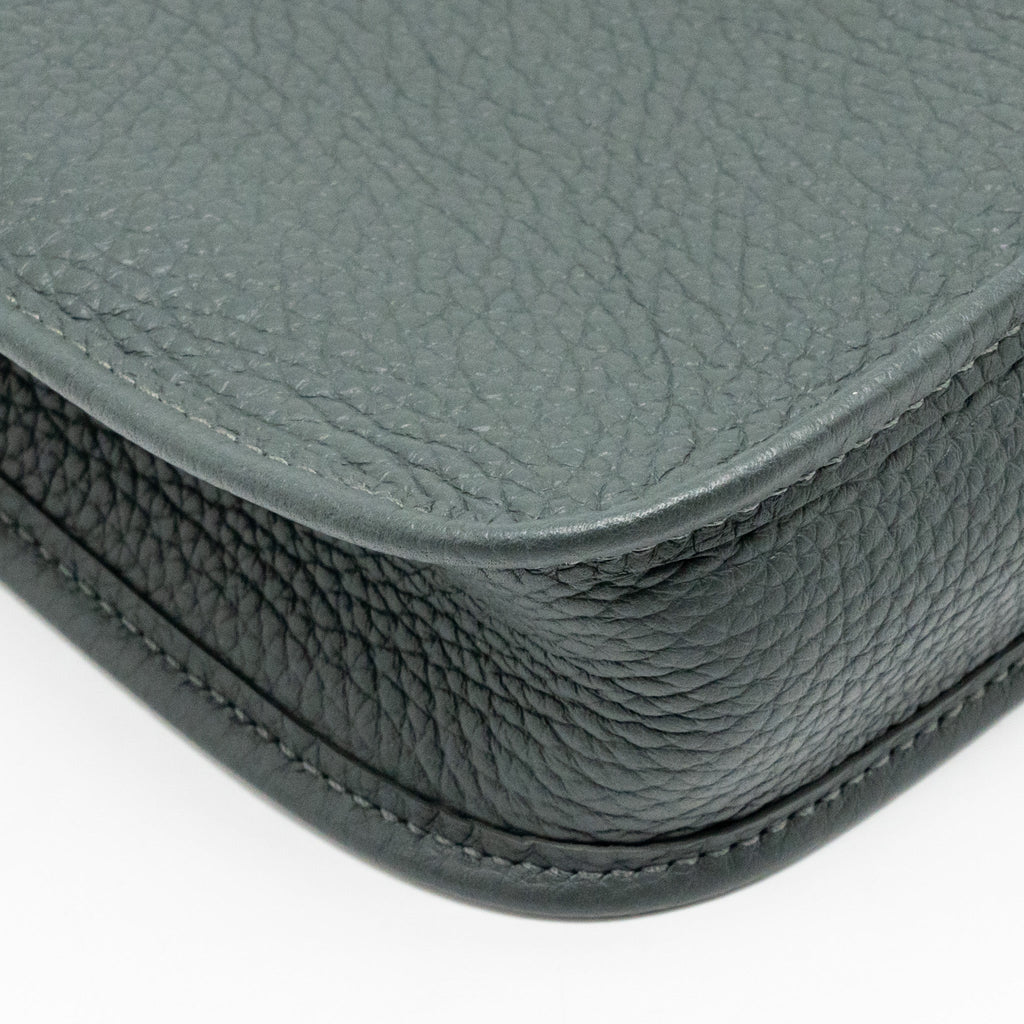 HERMES MINI EVELYNE CLEMENCE VERT MANGROVE GHW