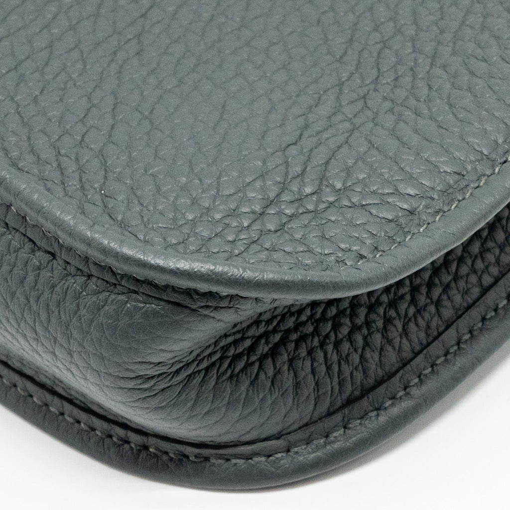 HERMES MINI EVELYNE CLEMENCE VERT MANGROVE GHW