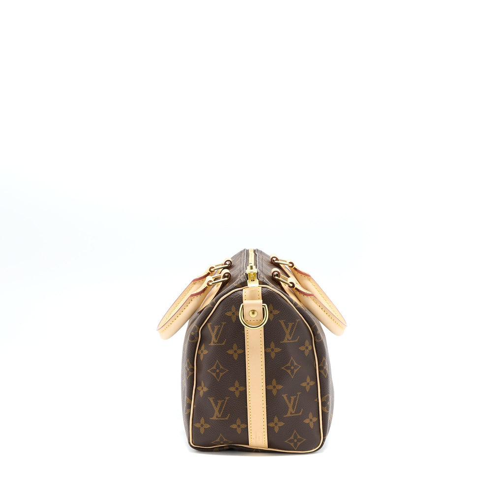 LOUIS VUITTON SPEEDY BANDOULIERE 25 MONOGRAM CANVAS GHW