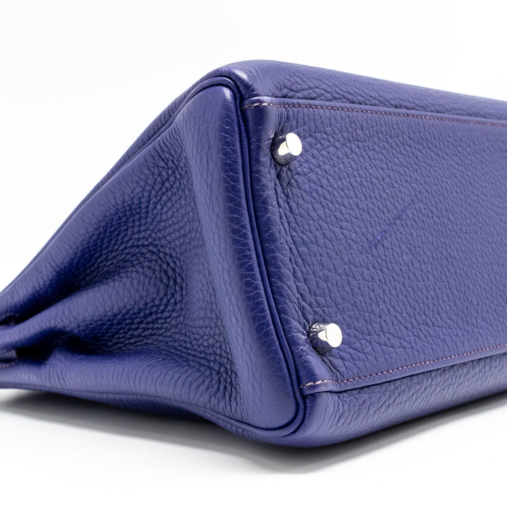 HERMES KELLY 32 CLEMENCE 9K IRIS SHW