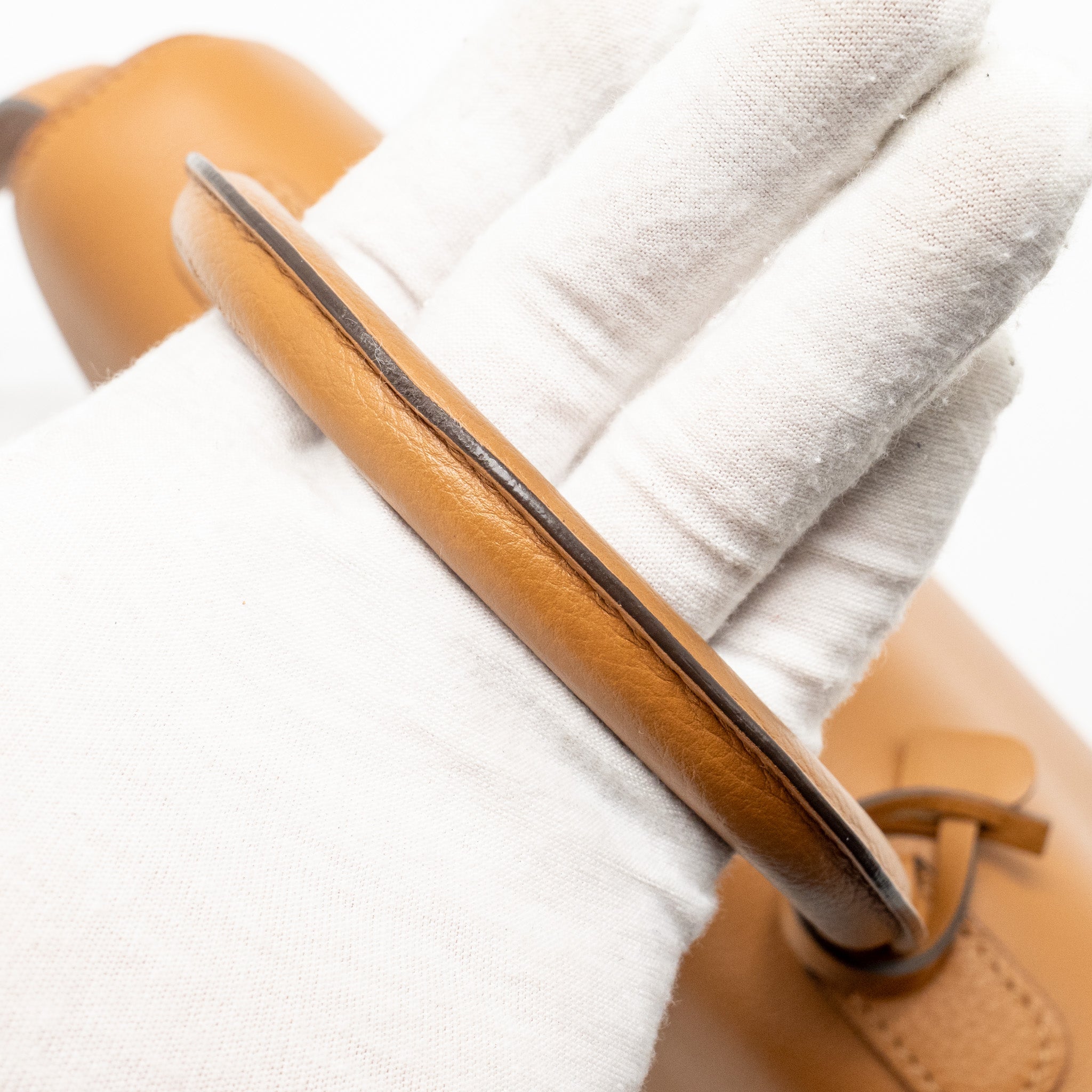 DELVAUX BRILLIANT MM CALFSKIN BROWN SHW