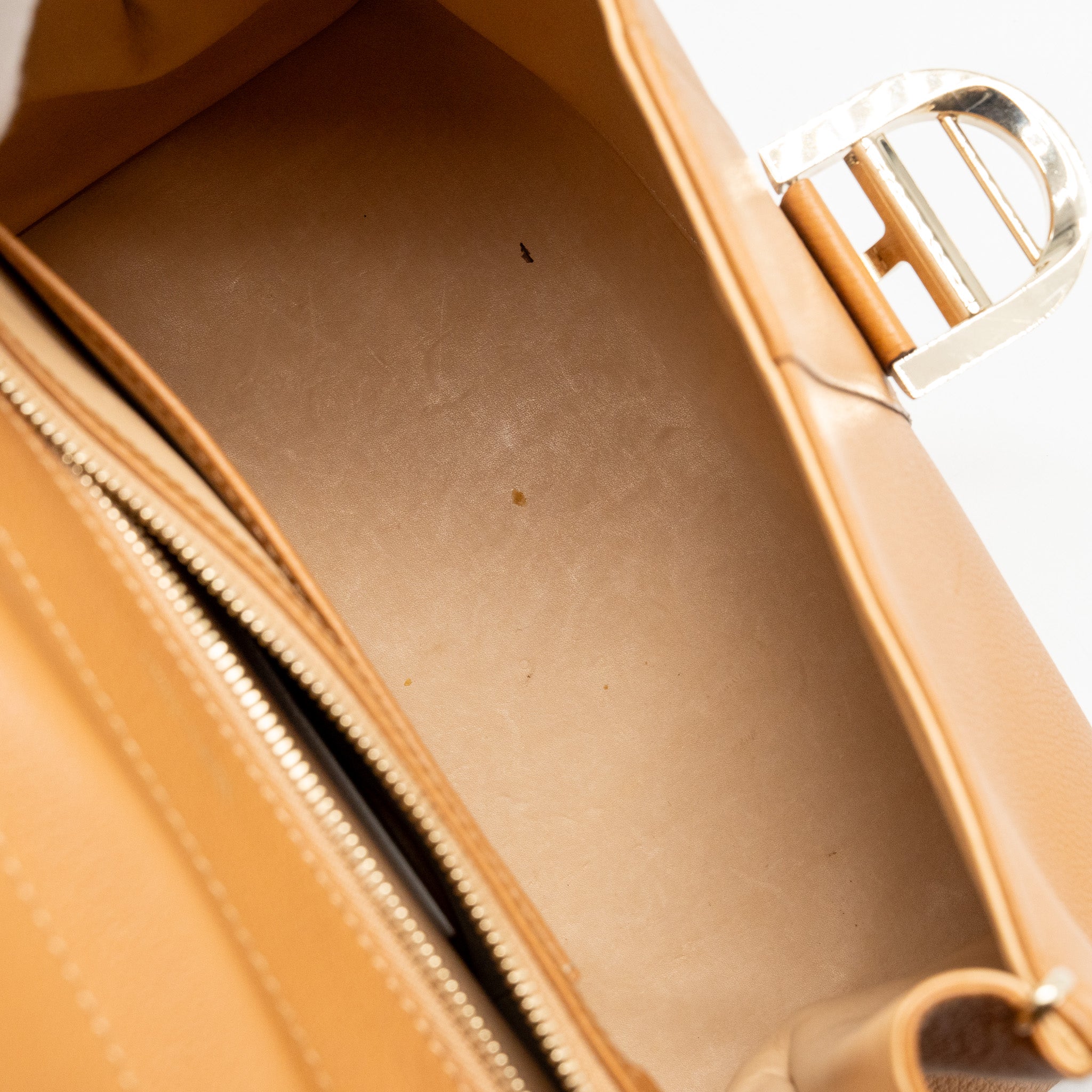 DELVAUX BRILLIANT MM CALFSKIN BROWN SHW