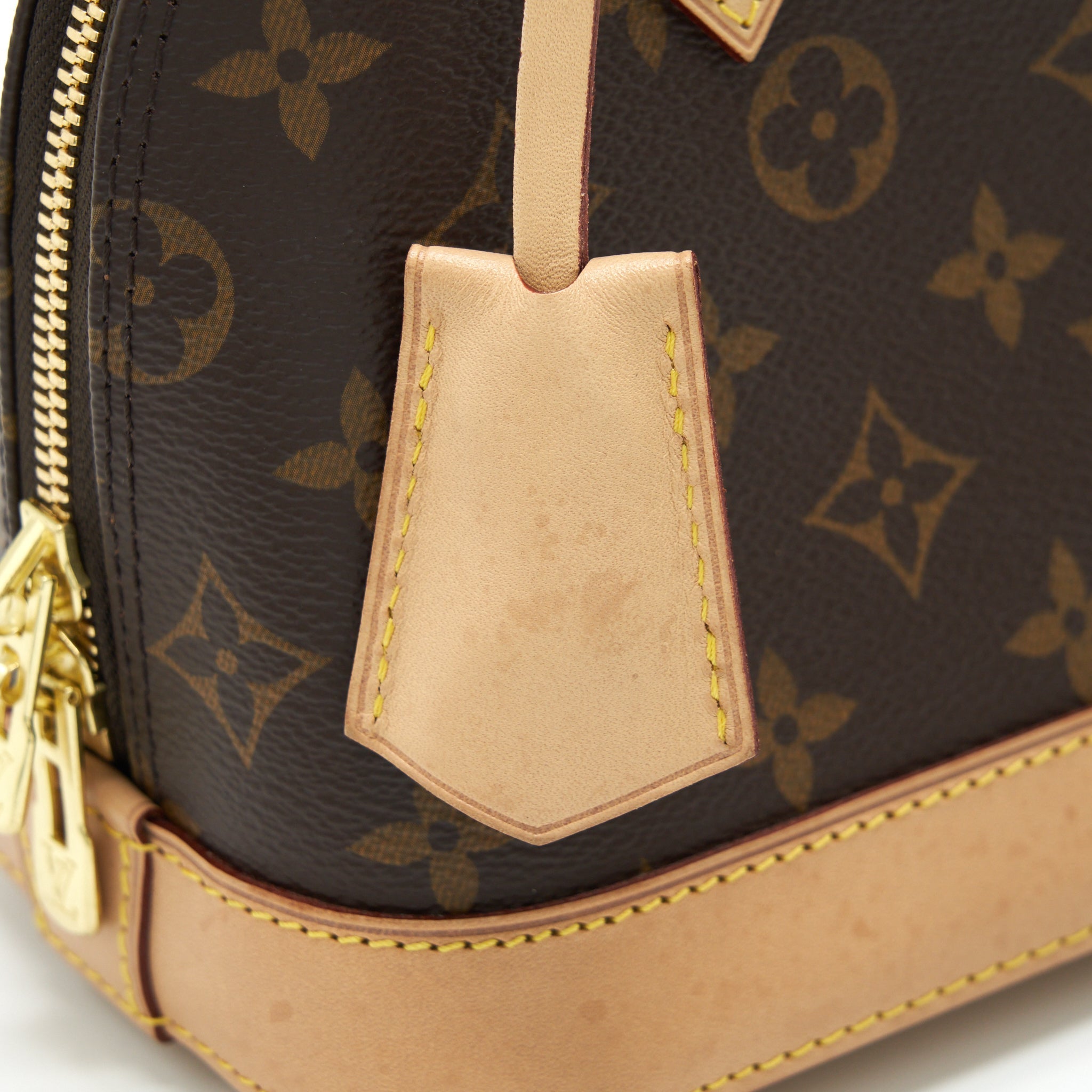 LOUIS VUITTON ALMA BB MONOGRAM CANVAS GHW