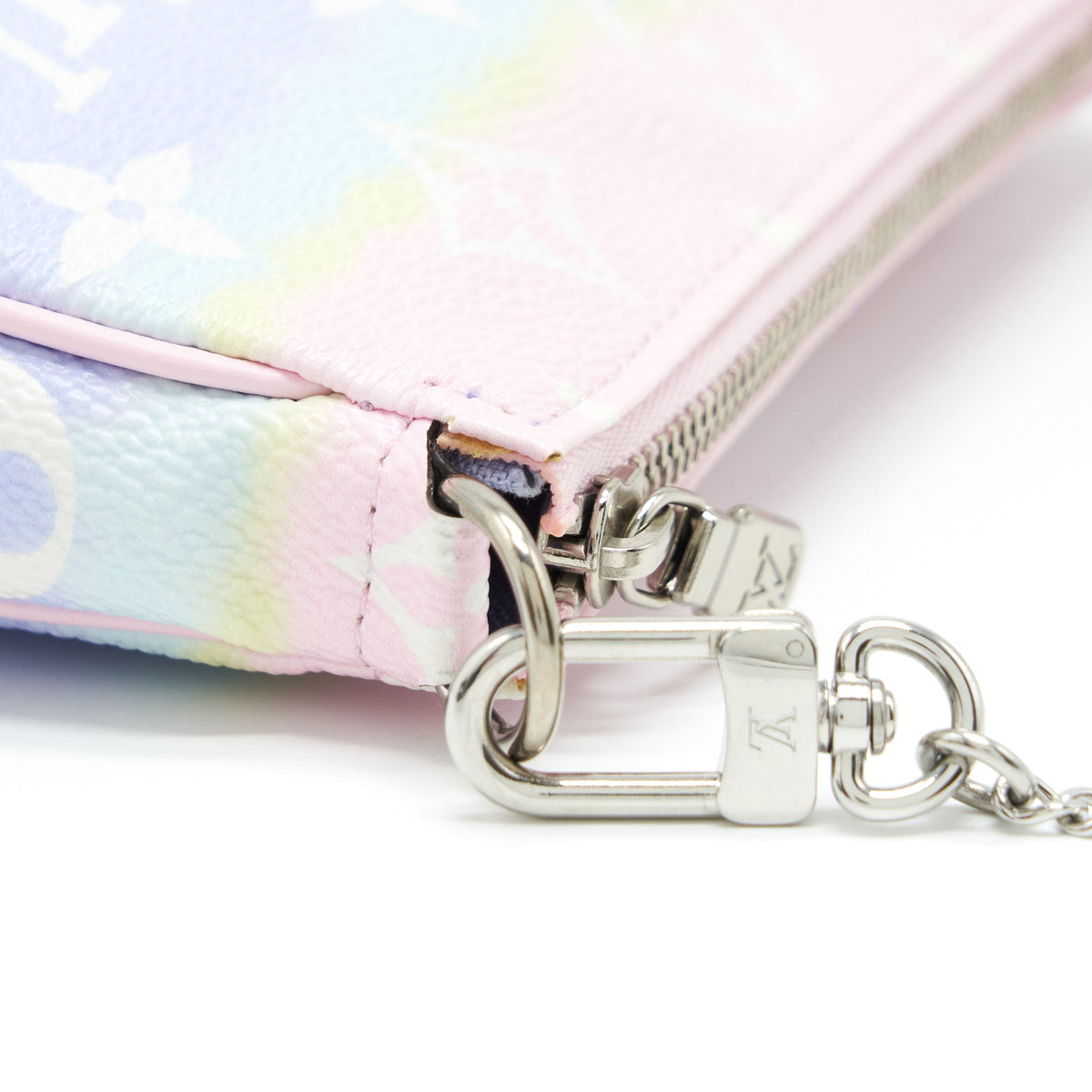 LOUIS VUITTON MINI POCHETTE ACCESSORIES MONOGRAM ESCALE LIMITED EDITION