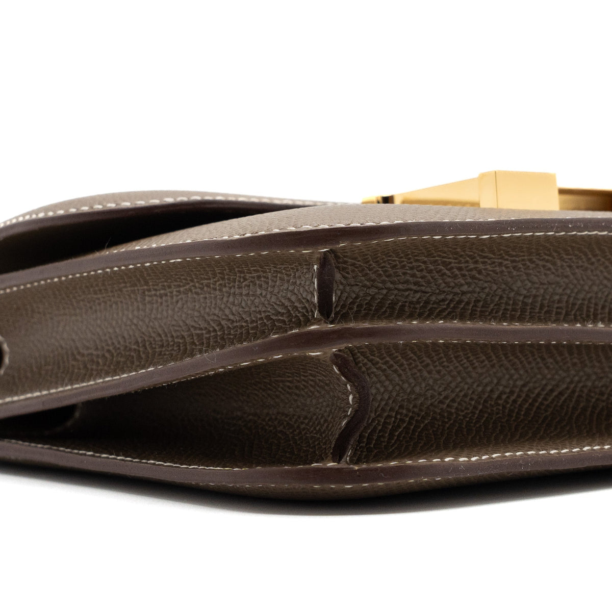Hermes Mini Constance Epsom Etoupe GHW (New Version)
