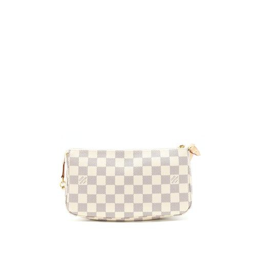 LOUIS VUITTON POCHETTE ACCESSORIES DAMIER AZUR CANVAS