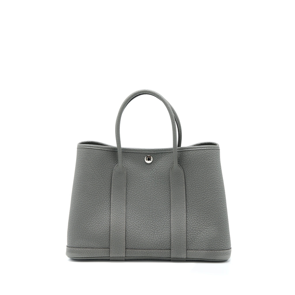 Hermes Garden Party 30 Negonda Gris Meyer SHW