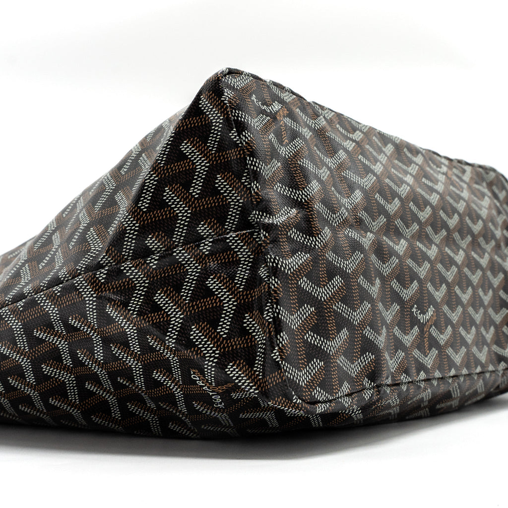 GOYARD SAINT LOUIS PM TOTE BAG GOYARDINE CANVAS BROWN/ MULTICOLOUR