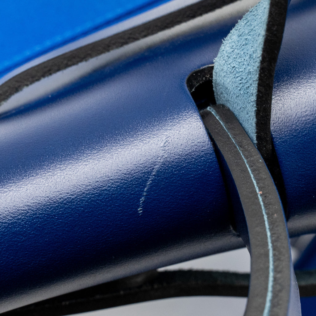 HERMES HERBAG 31 ZIP BAG CANVAS/HUNTER LEATHER BLEU BILLARD/BLEU SAPHIR SHW