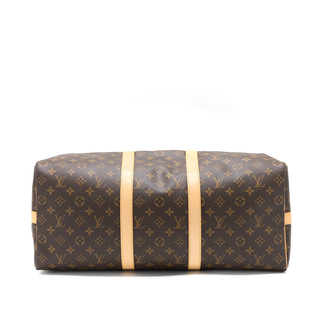 LOUIS VUITTON KEEPALL BANDOULIRE 50 MONOGRAM CANVAS GHW