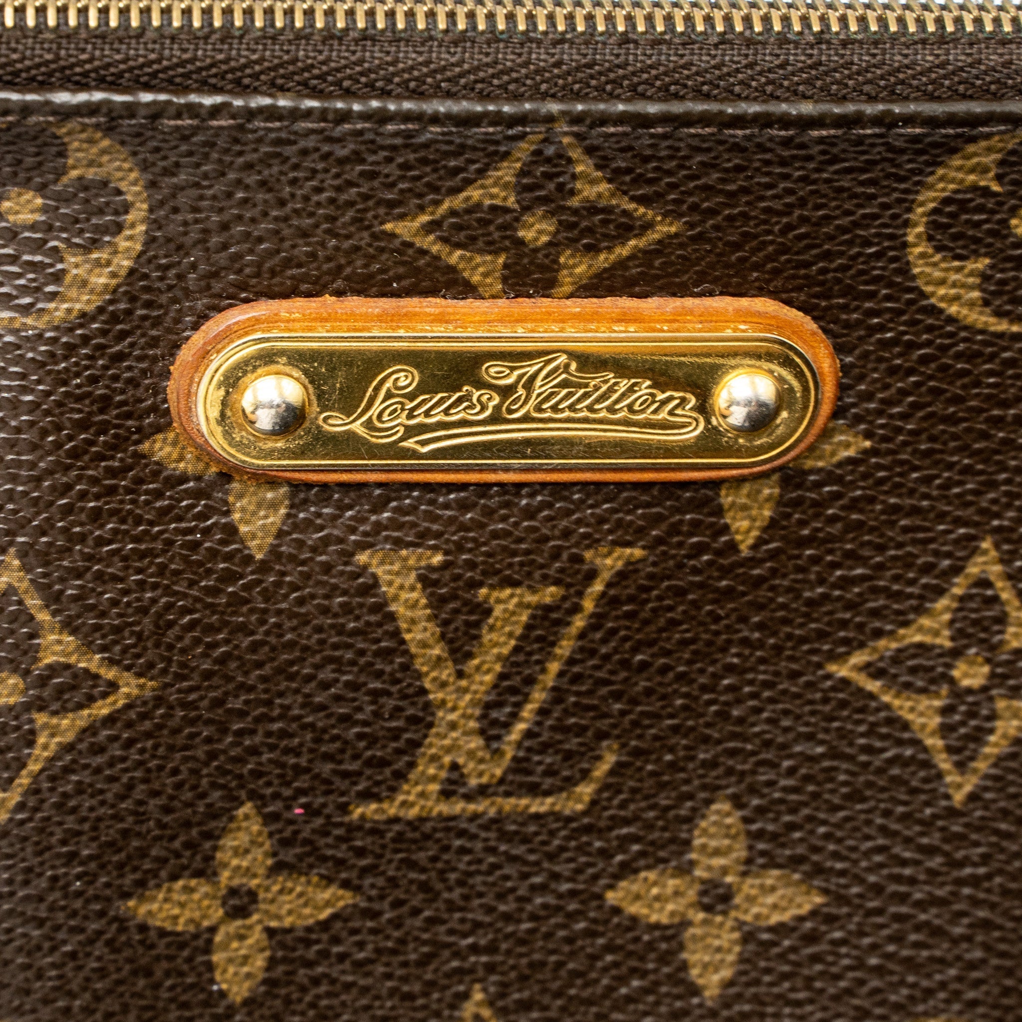 LOUIS VUITTON EVA POCHETTE BAG MONOGRAM CANVAS GHW