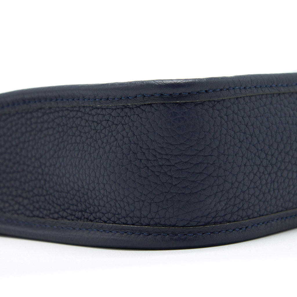 HERMES MINI EVELYNE CLEMENCE BLUE NUIT/BLUE INDIGO GHW YEAR 2020