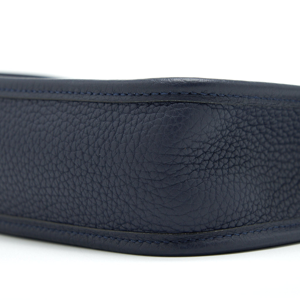 HERMES MINI EVELYNE CLEMENCE BLUE NUIT/BLUE INDIGO GHW YEAR 2020