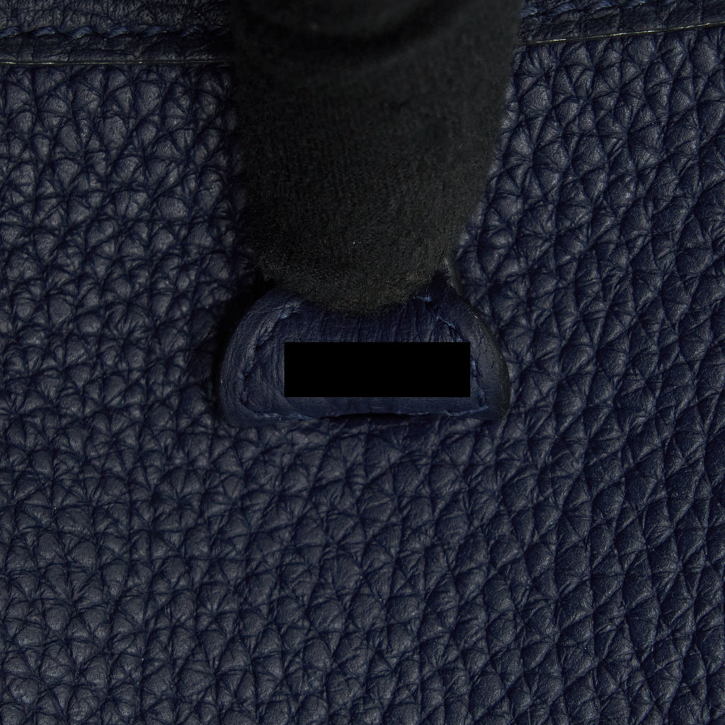HERMES MINI EVELYNE CLEMENCE BLUE NUIT/BLUE INDIGO GHW YEAR 2020