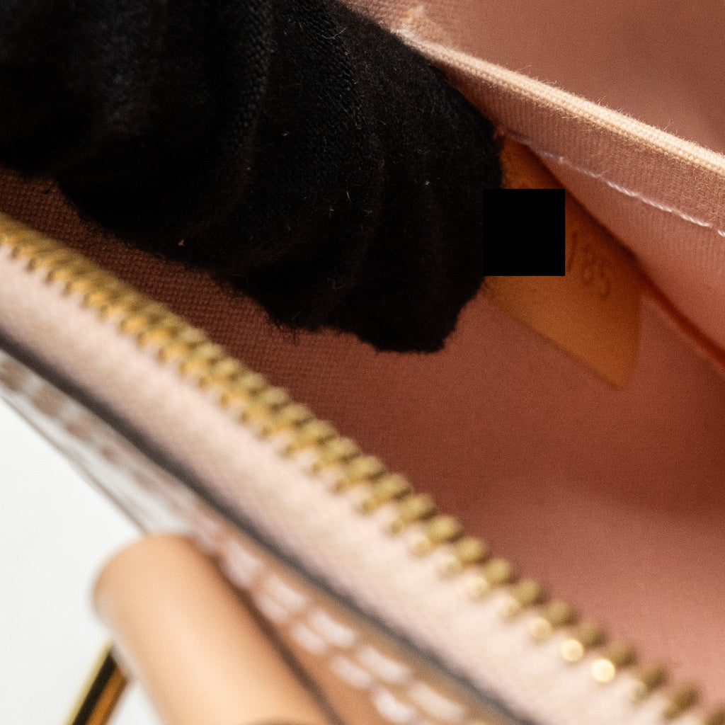 LOUIS VUITTON ALMA BB PATENT LIGHT PINK GHW