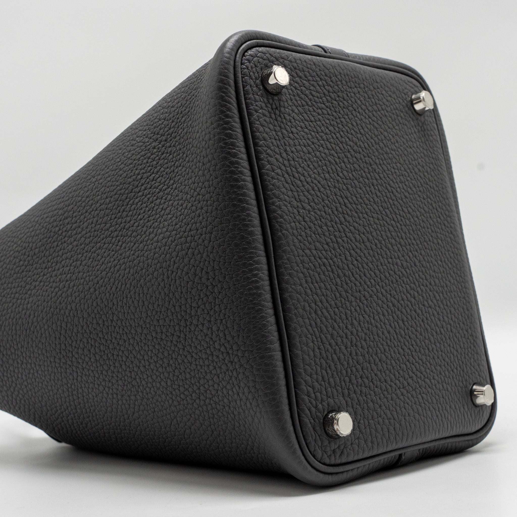 HERMES PICOTIN 18 LOCK BAG CLEMENCE ARDOISE SHW