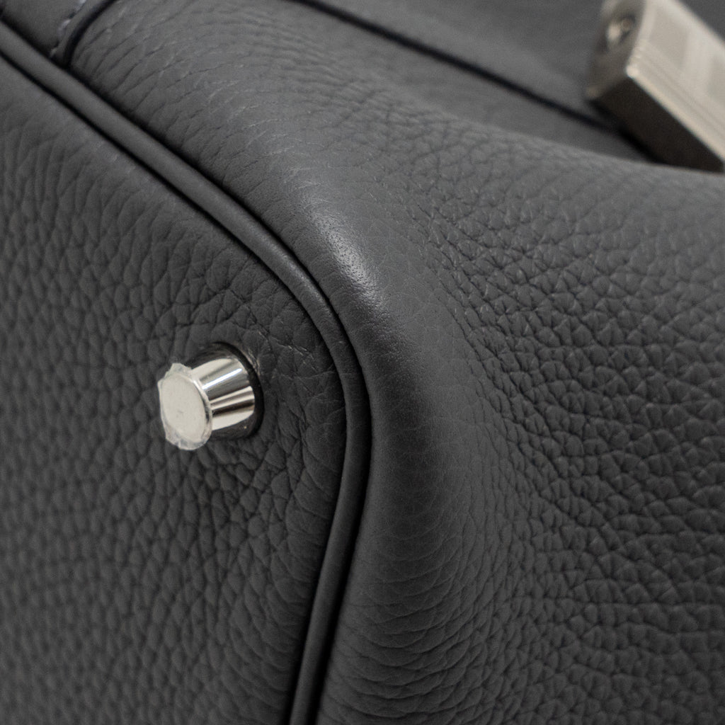 HERMES PICOTIN 18 LOCK BAG CLEMENCE ARDOISE SHW