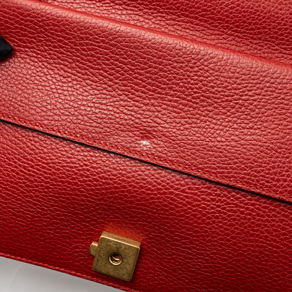 GUCCI SMALL DIONYSUS BAG CALFSKIN RED MULTICOLOUR HARDWARE
