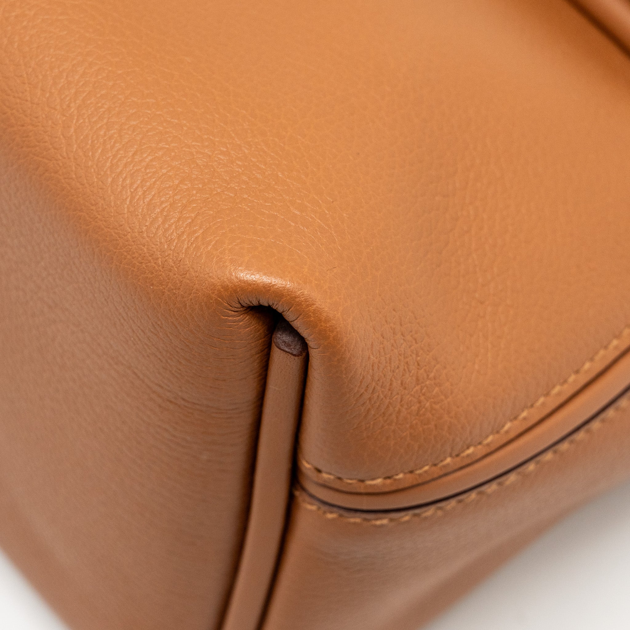 HERMES MINI 24/24 2424-21 BAG EVERCOLOR/SWIFT GOLD SHW