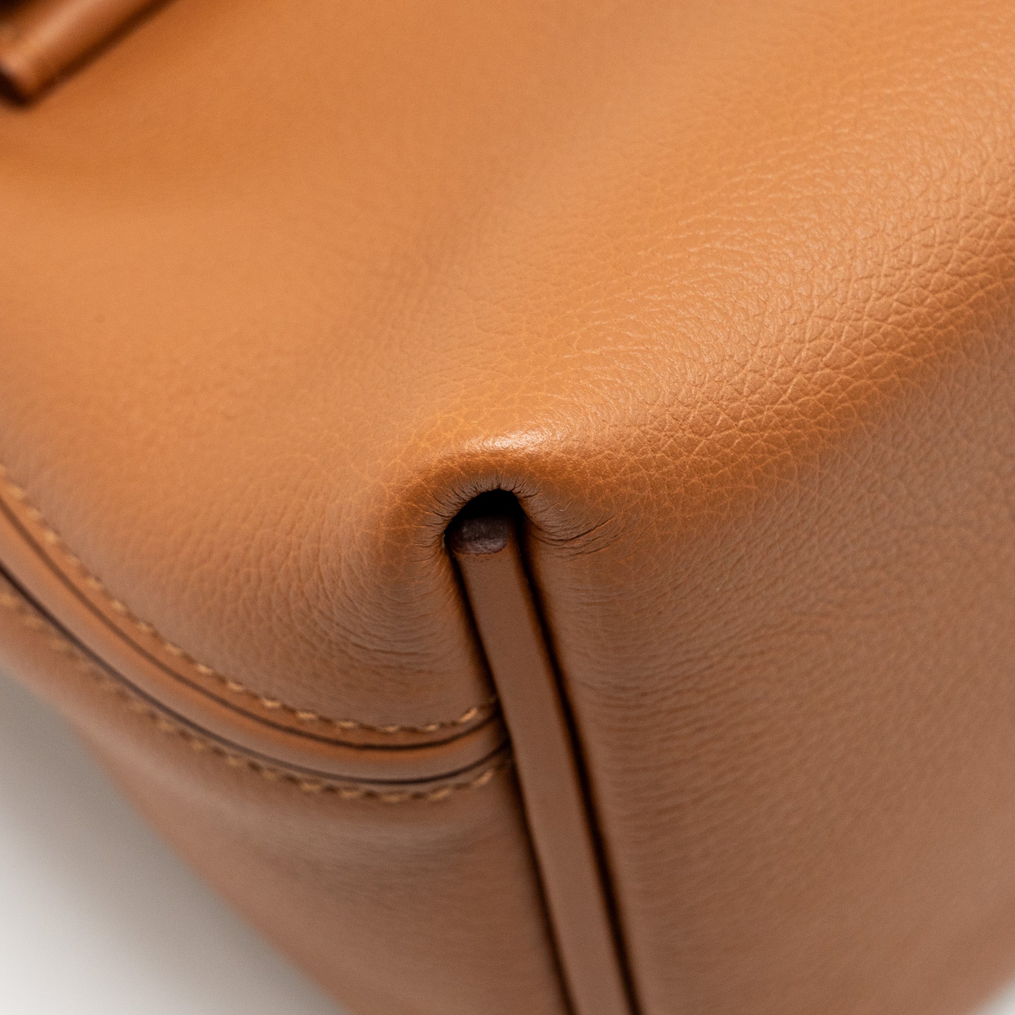 HERMES MINI 24/24 2424-21 BAG EVERCOLOR/SWIFT GOLD SHW