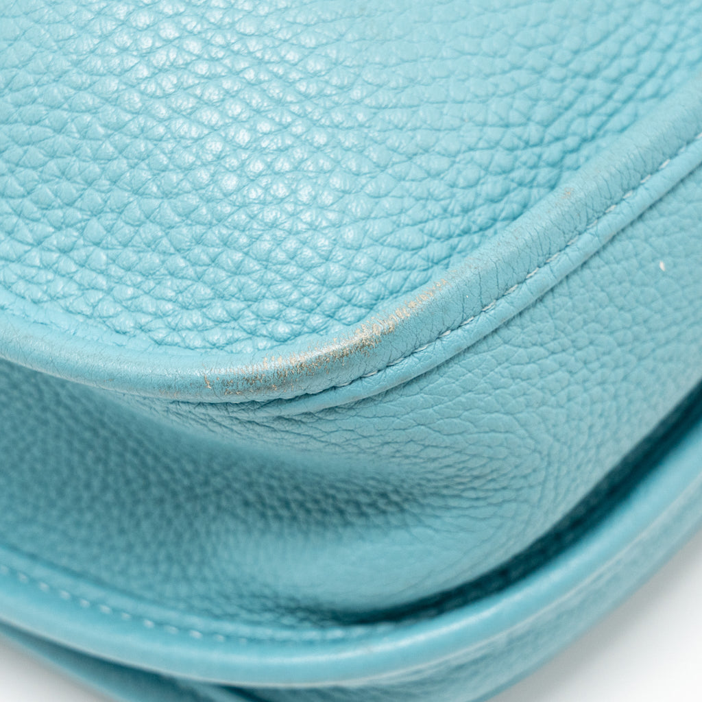 HERMES EVELYNE 29 CLEMENCE BLUE ATOLL SHW