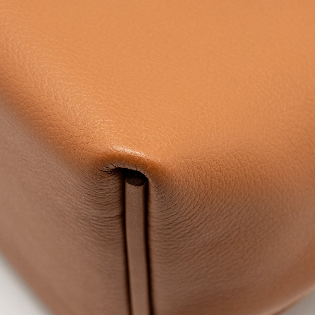 HERMES MINI 24/24 2424-21 BAG EVERCOLOR/SWIFT GOLD SHW