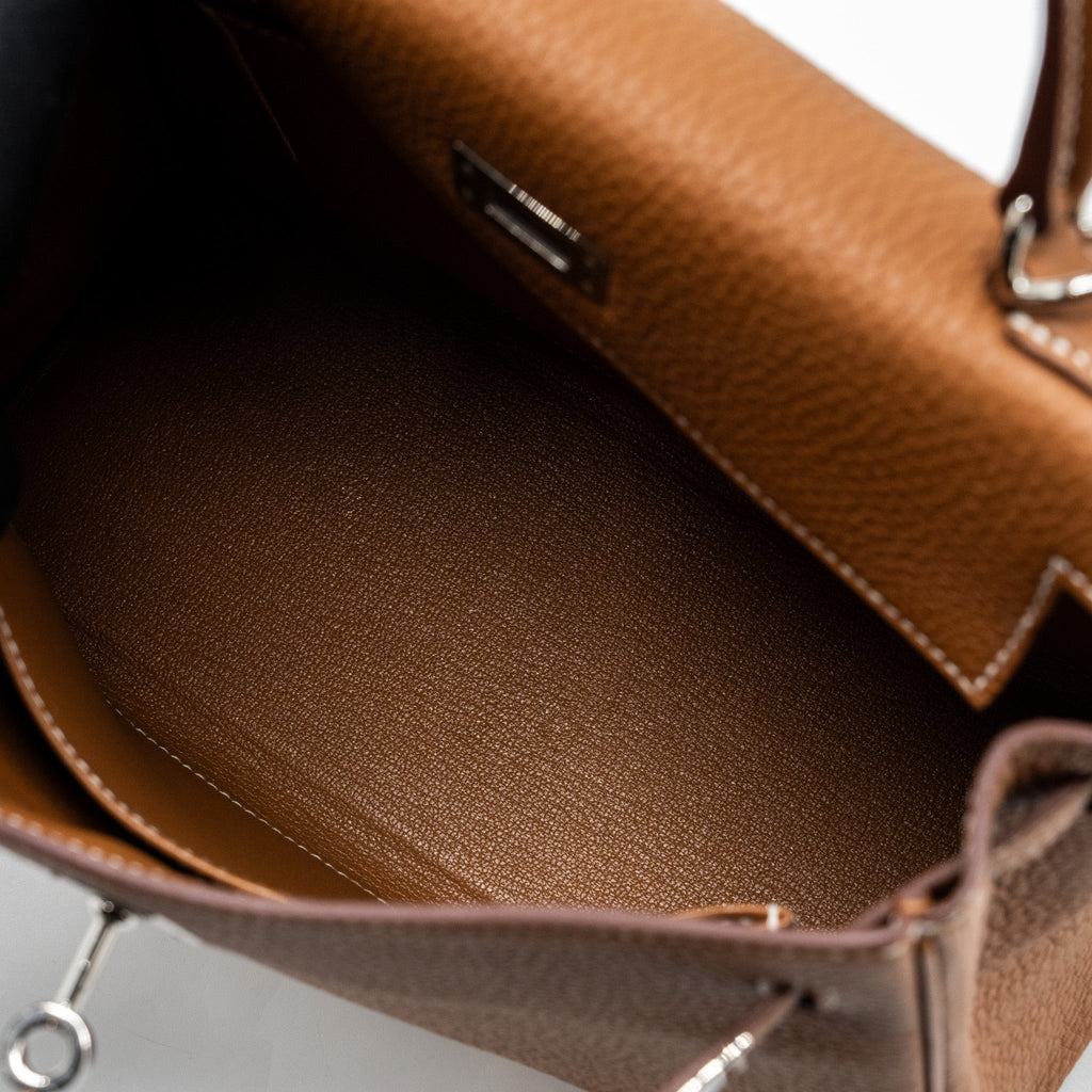 Hermes kelly 25 togo gold SHW