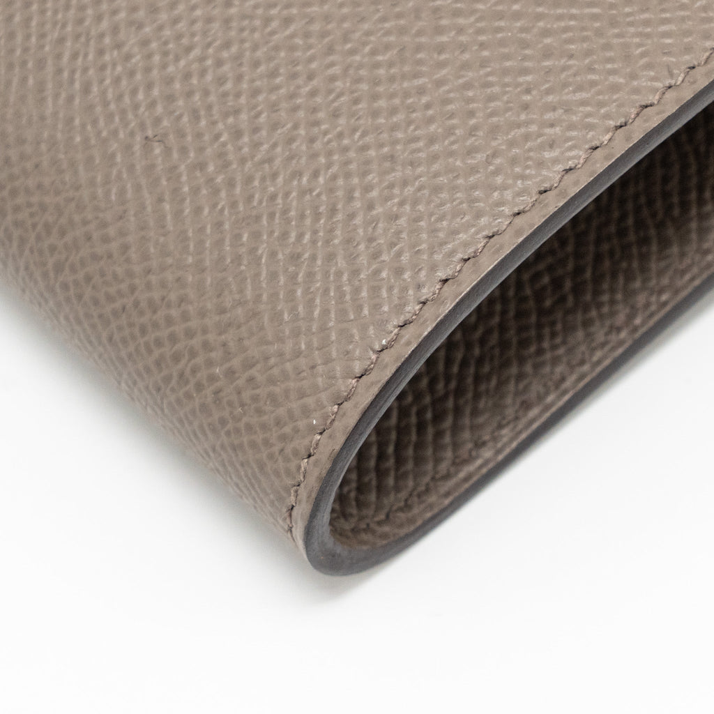 HERMES KELLY TO GO EPSOM GRIS ETAIN GHW