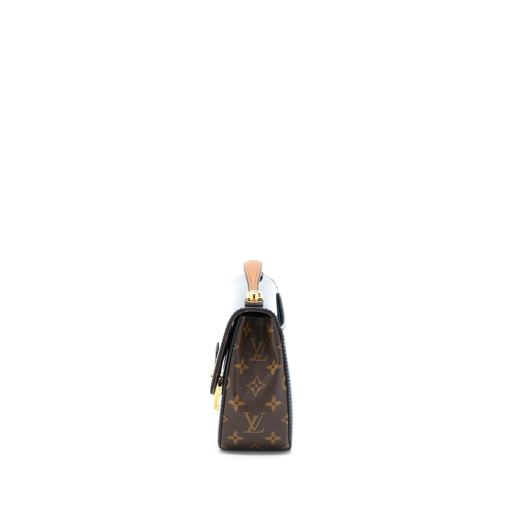 LOUIS VUITTON CHERRYWOOD BB PATENT/MONOGRAM CANVAS BLACK GHW
