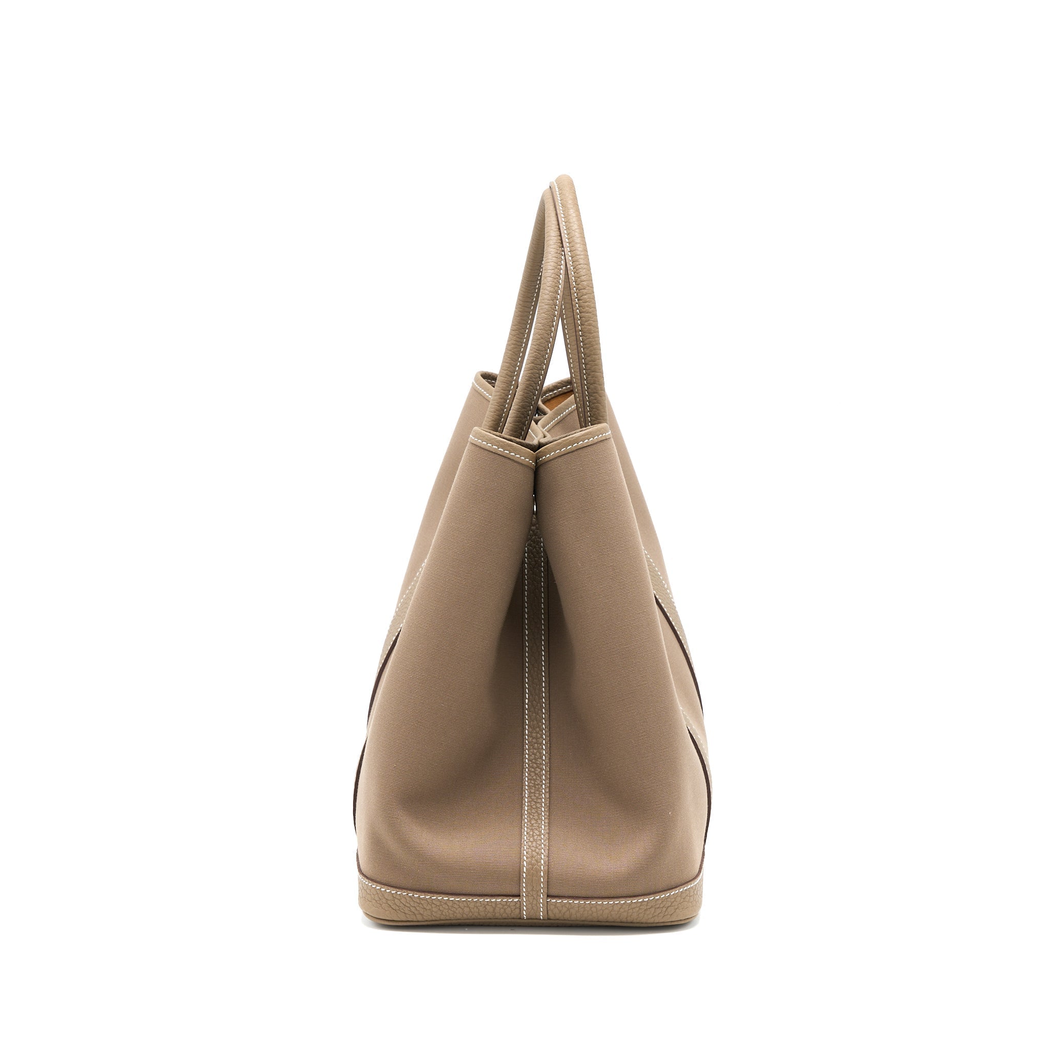 HERMES GARDEN PARTY 36 NEGONDA/CANVAS ETOUPE/DUNE SHW