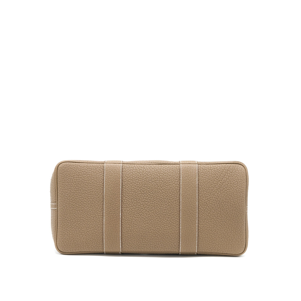 HERMES GARDEN PARTY 36 NEGONDA/CANVAS ETOUPE/DUNE SHW