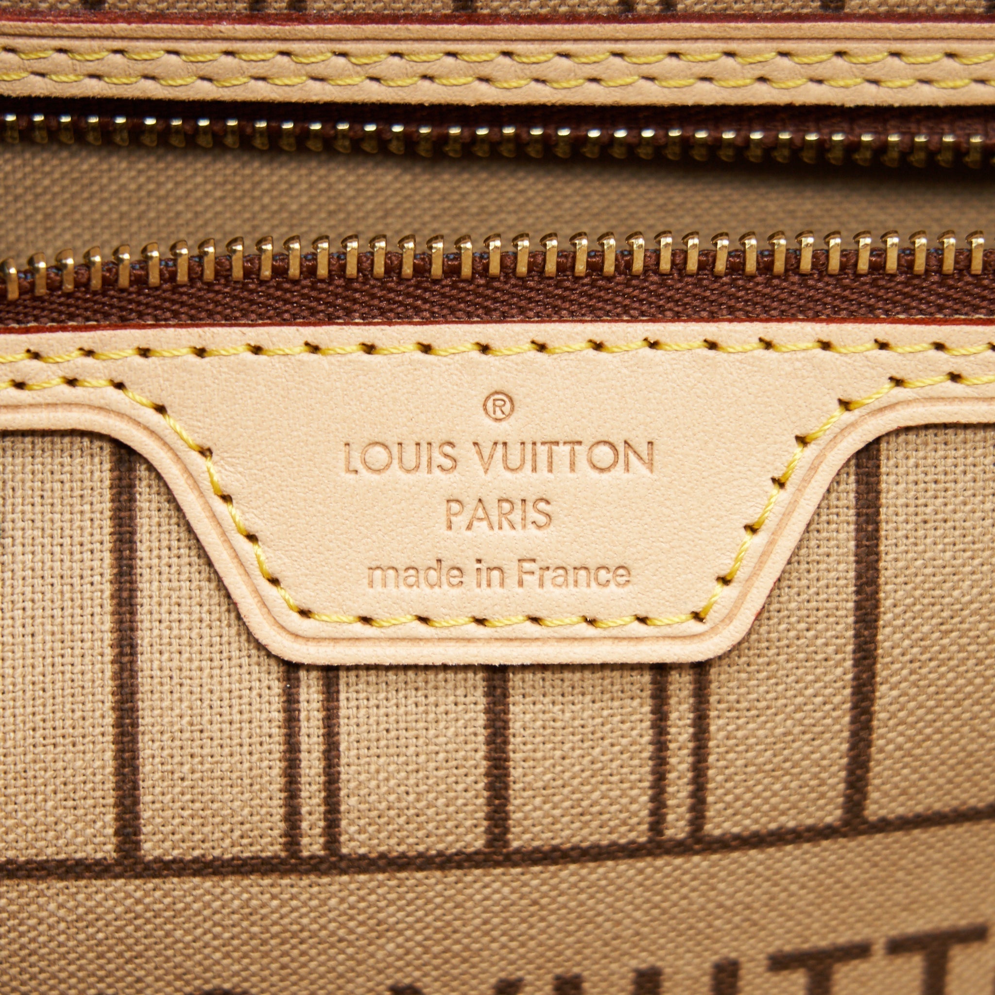 LOUIS VUITTON NEVER FULL GM MONOGRAM CANVAS (WITHOUT INSIDE POUCH)