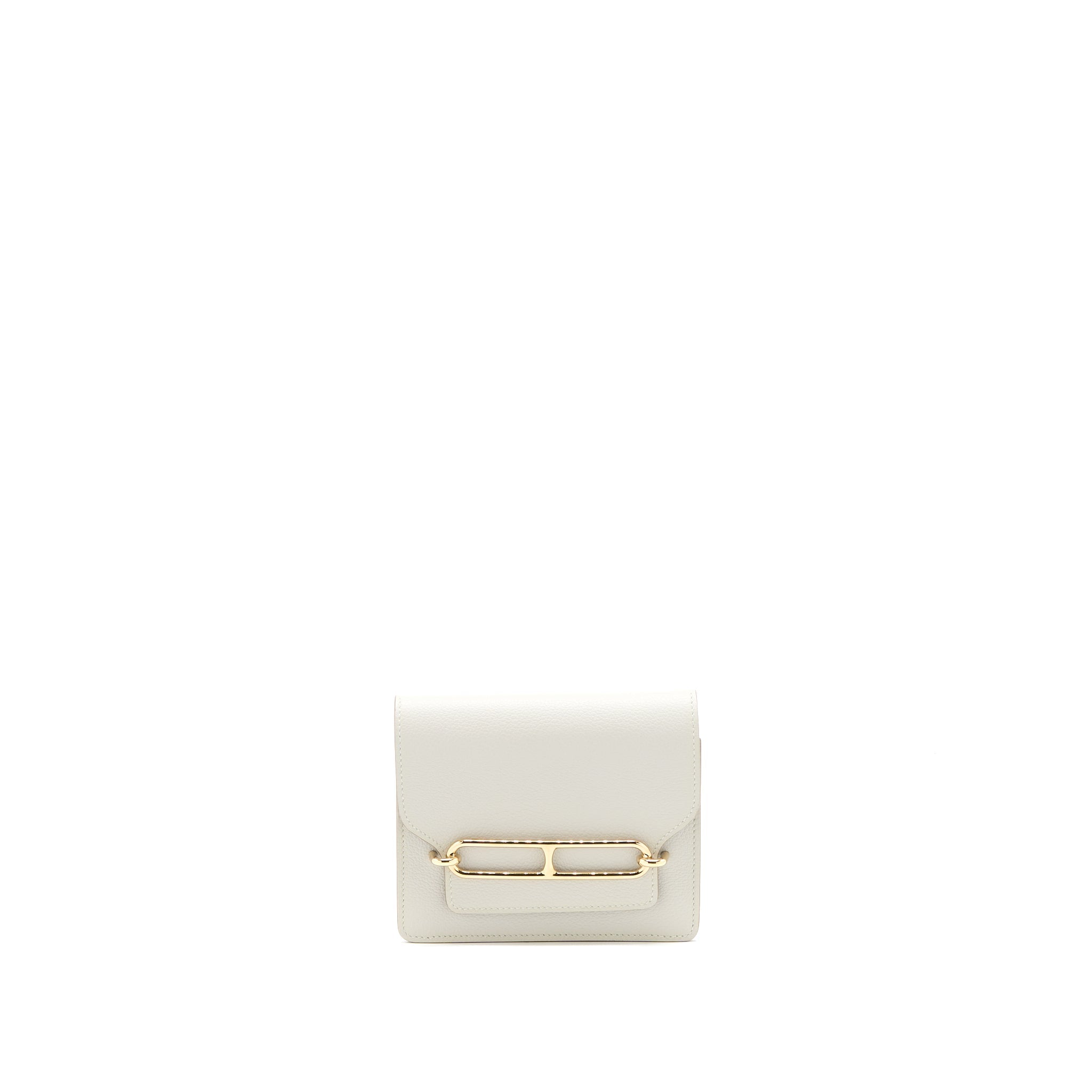 HERMES ROULIS SLIM EVERCOLOR GRIS PEARL GHW