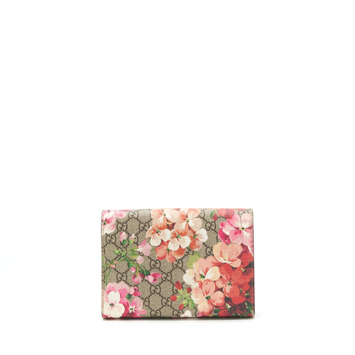 GUCCI BLOSSOM GG SUPREME CHAIN WALLET SHW