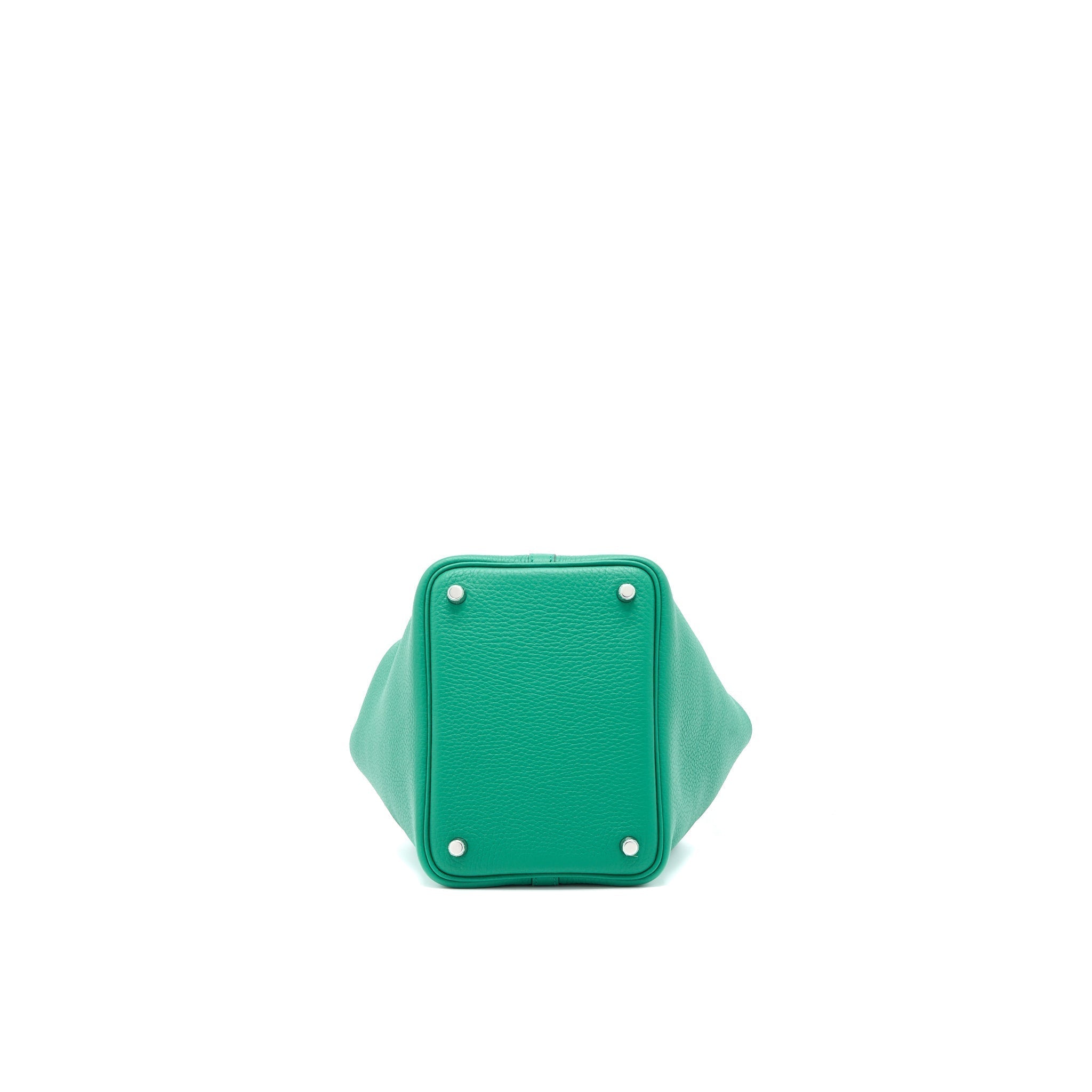 HERMES PICOTIN 18 LOCK BAG CLEMENCE U4 VERT VERTIGO SHW