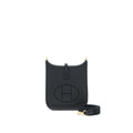 HERMES Mini Evelyne Black GHW